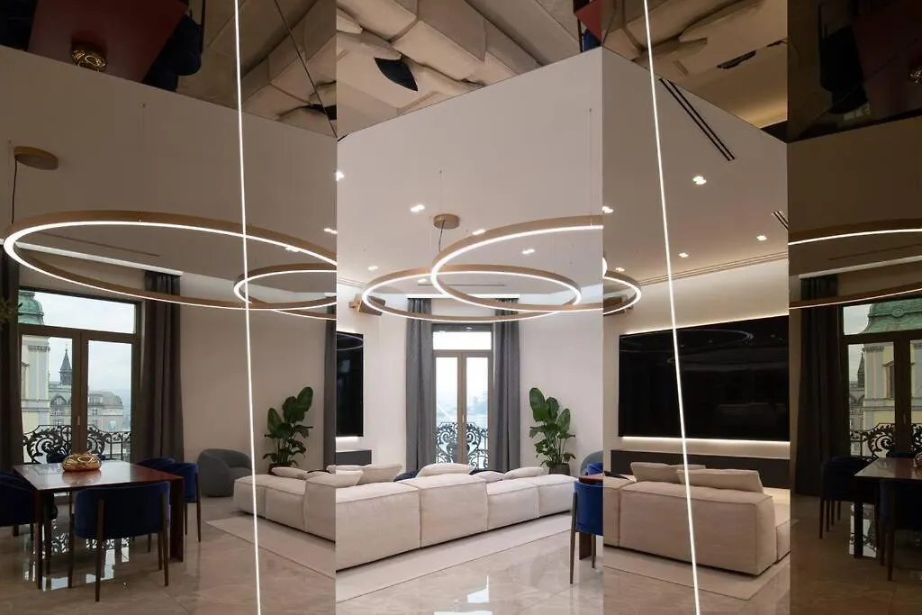 Luxury Penthouse In Downtown Apartment Budapest Hungary